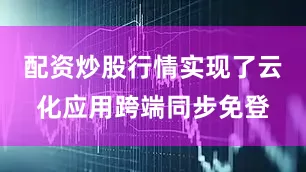 配资炒股行情实现了云化应用跨端同步免登